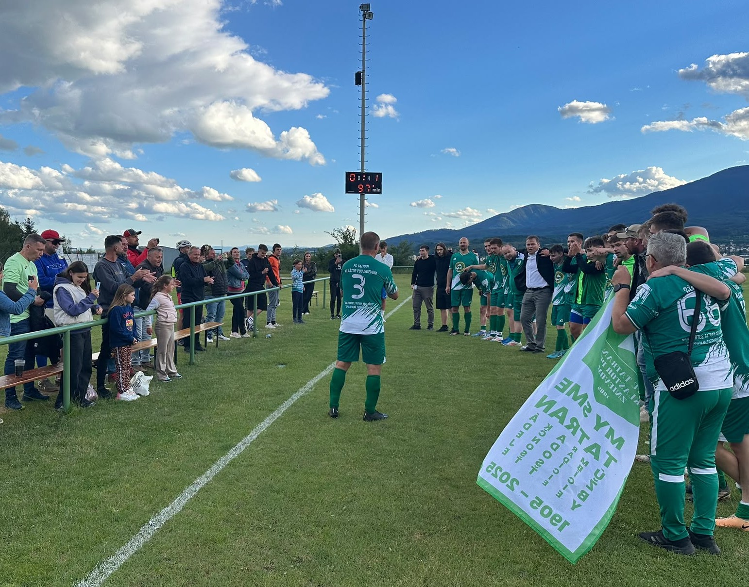 ⚽️FC Tatran Kláštor pod Znievom je majstrom okresu! Gratulujeme!